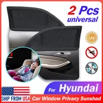 For Hyundai Car Window Shades Breathable Mesh Baby Sun Cover Uv Protect Privacy. Fixed Price $14.11.