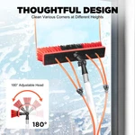 26FT Water Fed Pole Cleaning Brush Tool For Window+ Solar Panel Washing. Fixed Price $80.93.