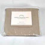 Pottery Barn Outdoor Furniture Cover Umbrella Parasol Beige Tan Desert Patio New. Fixed Price $70.00.