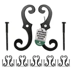 Renovators Supply Manufacturing Black Cast Aluminum Shutter Dog Holders 6.5. Fixed Price $192.56.