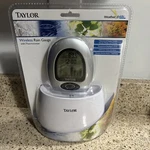 Taylor Wireless Rain Gauge With Thermometer 2755T New Sealed Packaging. Fixed Price $32.00.