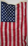 Allied Materials & Equipment Co. 8345-00-656-1434, 2' 4-7/16" X 4' 6", Usa Flag. Fixed Price $29.00.