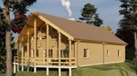 Cabin Home Shell Kit Logs 1950 Sq 32' By 50' With Loft. Fixed Price $64000.00.