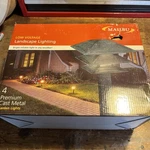 Malibu LT087 12V Low Voltage Landscaping Lights - 4 Premium Cast Metal. Fixed Price $25.00.