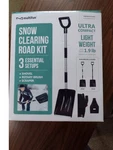 Multifun Brush Kit 3-IN-1 Shovel-ice Scraper-snow Silver NIB:FM5. Fixed Price $23.00.