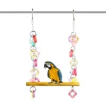 Parrot Swing Macaw Toys Parakeet Hanging Bird Jaulas Pajar.... Fixed Price $20.99.