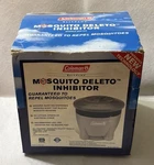 Coleman Mosquito Deleto Battery Powered Inhibitor Deterrent Unused -no Cartridge. Fixed Price $21.00.