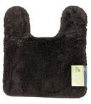Mohawk Chocolate Bath Contour Toilet Skid Resistant Rug 20 X 24. Fixed Price $14.99.