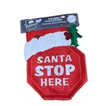 Santa Stop Here Felt Door Decor 2DHF1086BL Evergreen Hanger Christmas. Fixed Price $22.88.