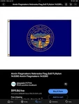 Annin Flagmakers Nebraska FLAG,5X8 Ft,nylon 143280. Fixed Price $24.00.
