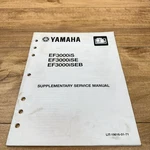 Yamaha Oem Factory Supplementary Service Manual / 2012. Fixed Price $17.00.