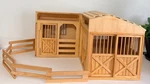 Melissa & Doug Folding Horse Stable Wooden Barn Corral Hayloft Large #785 Rare. Fixed Price $50.00.