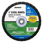 Arnold 490-321-0001 Mtd Steel WHEEL-7X1.50 Bb Offset 750-GO. Fixed Price $18.95.