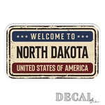 Welcome To North Carolina Vinyl Decal Sticker Indoor Outdoor 4 Sizes. Fixed Price $19.99.