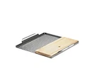 Napoleon Multi-functional Grill Topper With Cedar Plank New 70026. Fixed Price $34.99.
