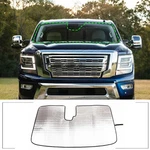 Windshield Foldable Visor Cover For Nissan Titan 2016-23 Us. Fixed Price $22.99.
