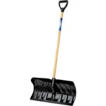 Union Tools 1630400 24"" Poly Blade Snow Pusher W/ Wood D-grip Handle Ames. Fixed Price $72.43.