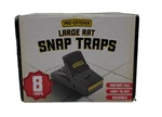 Pro-catcher Large Rat Snap Traps Set Of 8 Reusable Instant Kill New. Fixed Price $19.99.