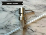 Pump Replacement Soap Dispenser Wine / Liquor Bottle Mason Jar - Stainless. Fixed Price $7.97.
