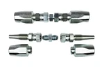 (2) Hydraulic Hose Repair Kits 3/8" Id 2-WIRE Reusable Field Fitting. Fixed Price $32.95.