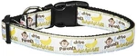 Mirage Pet Products Bananas Monkey Madness Nylon Ribbon Dog Collar Large. Fixed Price $12.99.