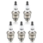 5PACK For Champion J19LM Spark Plugs , Tecumseh Lawn Mower. Fixed Price $14.99.