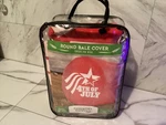 Round Bale Cover Country Canvas 4TH Of July Hay. Fixed Price $24.97.