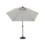 Four Seasons Courtyard Palermo Market Patio Umbrella With Push Button Tilt, Gray. Fixed Price $106.99.