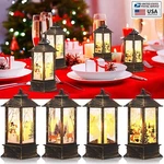 Led Christmas Light Up Lantern Flickering Candle Lamp Xmas Tree Hanging Ornament. Fixed Price $7.99.