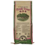Down To Earth Organic Fruit Tree 6-2-4 All-natural Fertilizer Mix, 25 Lbs. Fixed Price $68.24.
