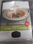 Grand Gourmet Black 40" Rip Stop Fire Pit Cover W/elastic Hem Durable Material. Fixed Price $24.97.