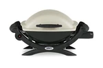 Weber Q1000 Liquid Propane Grill, Titanium. Fixed Price $801.99.