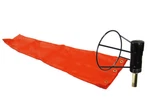 Airport Windsock Corporation 8"X36" Orange & Ball Bearing Frame. Fixed Price $74.90.