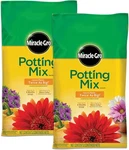Miracle-gro Potting Mix 8 Qt 2-PACK Indoor Outdoor Container Plant Flower Soil. Fixed Price $17.95.