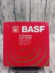Basf 10 Diskettes 5.25" 2S/HD Two-sided High Density Floppy Disks 54244 New Nos. Fixed Price $24.00.