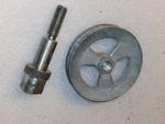 Used Homelite 46079-A Shaft Wheel & 43998-1A Pulley DRIVEXL98 DM40 Saw. Fixed Price $6.45.