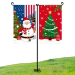 Heavy Duty Garden Flag Holder Stand Metal Iron With 5 Prong Base For Do.... Fixed Price $11.88.