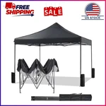 Gianna 10X10 Ft Pop Canopy Tent With Slant Legs And Carrying Bag, Easy Setup. Fixed Price $54.99.