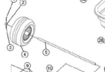 Spyker 1008814 Front Axle Fits S100-12010 Spreader Part #5 Diagram. Fixed Price $137.99.