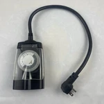 Utilitech Outdoor Two Outlet Timer #0155550 Black 125 Vac. Fixed Price $5.59.