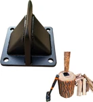 Firewood Kindling Splitter Portable Splitting Wedge Tool, Mini Heaty Duty. Fixed Price $14.95.