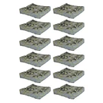 Outdoor Square Tufted Seat Cushion - Modern Jazz Set Of 12 By Sunnydaze. Fixed Price $199.00.