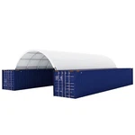 20'X40' Heavy Duty Container Shelter Canopy 11OZ Pe Conex Roof Storage Kit. Fixed Price $1990.00.
