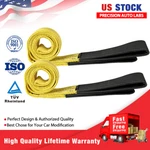 New 2PCS 6'X2" Nylon Web Lifting Tow Straps 9000LBS Max Load Capacity Recovery. Fixed Price $18.99.