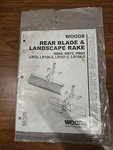 Woods Rear Blade & Landscape Rake RB60 RB72 RB84 LR72 LR106-2 Operators Manual. Fixed Price $25.99.