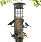 Squirrel Proof Bird Feeder,metal Mesh FEEDERS,3LB Large Capacity,green. Fixed Price $44.25.