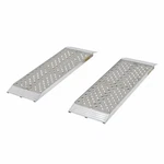 Guardian S-3612-1500-P Dual Runner Shed Ramps With Punch Plate Surface 12". Fixed Price $84.00.