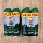 Deep Woods Insect Repellent Mosquito Spray 6OZ Each Scjohnson Off! 4-PACK. Fixed Price $11.95.
