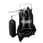Everbilt HDS30 1/3 Hp Cast Iron Submersible Sump Pump Black Corrosion Resistant. Fixed Price $139.88.