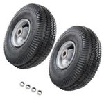2X 4.10/3.50-4 Front Wheel Tire Assy For Toro Timecutter Exmark Mower 105-3471. Fixed Price $70.99.